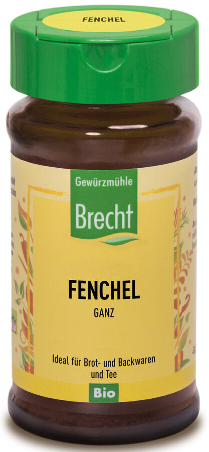 2 x Gewürzmühle Brecht fennel whole, 20g