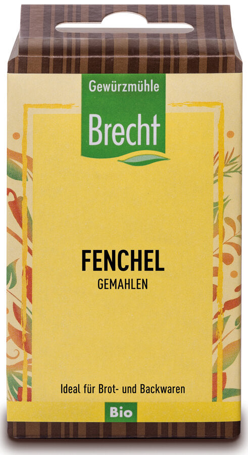 2 x Gewürzmühle Brecht Fennel ground, 25g