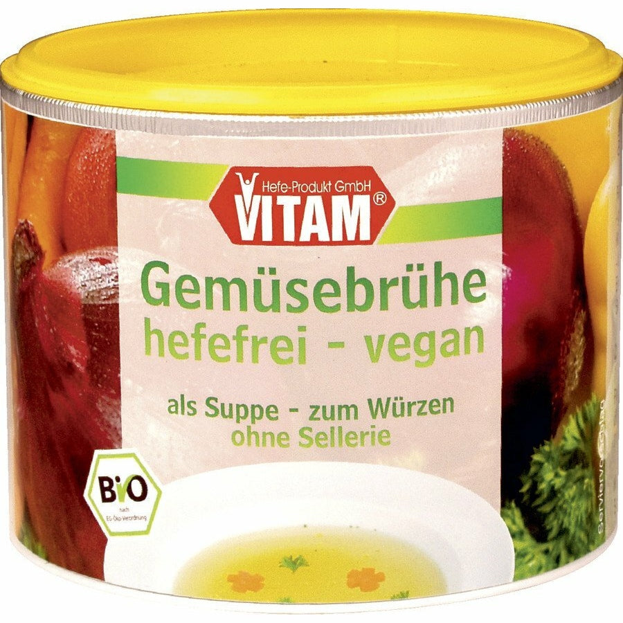 Vitam vegetable broth granulated yeast free, 210g - firstorganicbaby