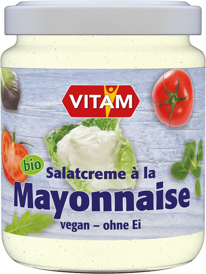 3 x Vitam mayonnaise salad cream, 225ml - firstorganicbaby