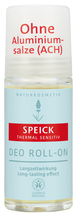 Skin-spoiling deodorant roll-on with effective long-term effect: protects reliably and maintains with a fine-fruity fragrance. With the power of the silica -contained thermal water from snake pool. With skin-calming organic hamamelis extract, skin-conservation essential fatty acids (vitamin F) and skin-protecting sugar beet extract. Long-lasting freshness. Contains the unique extract of the high alpine Speick plant (KBW).