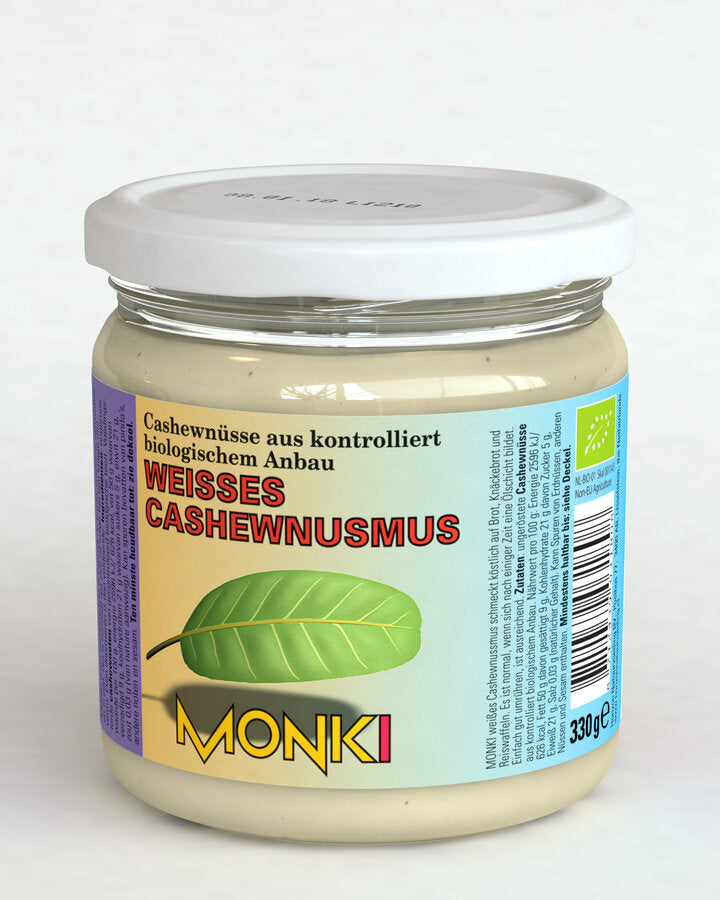 Monki white cashewnussmus, 330g - firstorganicbaby