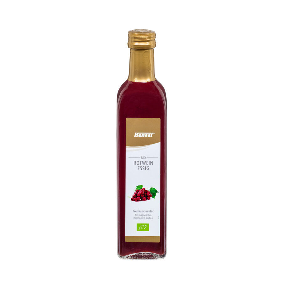 6 x Hensel® red wine vinegar bio, 500ml - firstorganicbaby