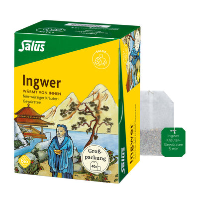 Salus® ginger herbal-spiced mixture Bio 40 FB, 72g