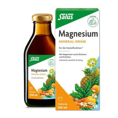 For muscle function with magnesium as well as herbs and fruits tastes natural-fruity
