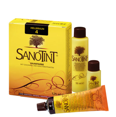 Sanotint® hair color No. 04 light brown, 125ml - firstorganicbaby