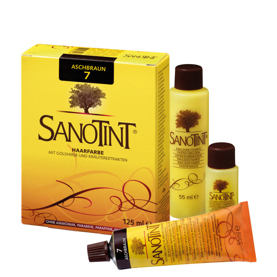 Sanotint® hair color No. 07 Ashbraun, 125ml - firstorganicbaby