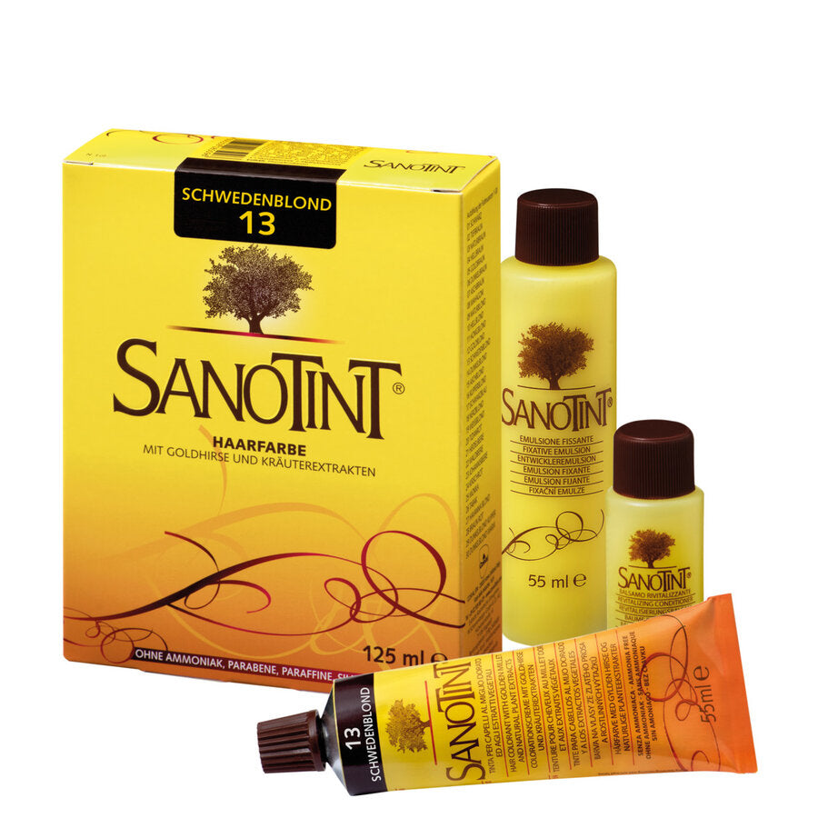 Sanotint® hair color No. 13 Schwedenblond, 125ml - firstorganicbaby