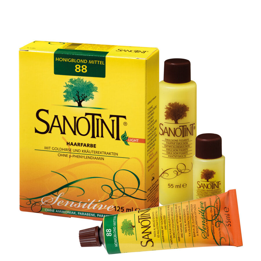Sanotint® hair color sensitive no. 88 honeyed, 125ml - firstorganicbaby
