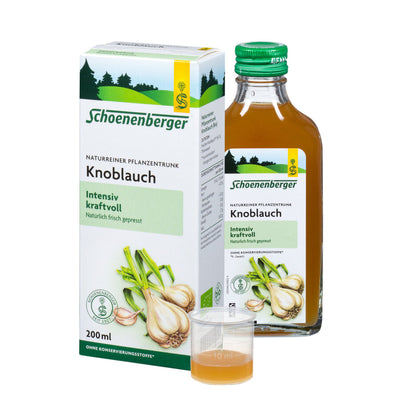 Schoenenberger® Knoblauch, Naturreiner plant drink (organic), 200ml