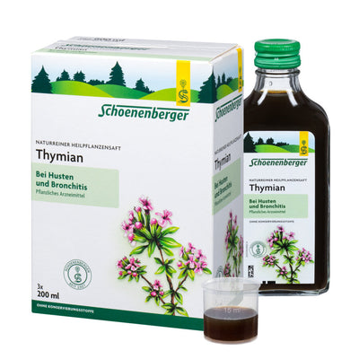 Schoenenberger® thyme, natural pure medicine juice bio, 600ml - firstorganicbaby