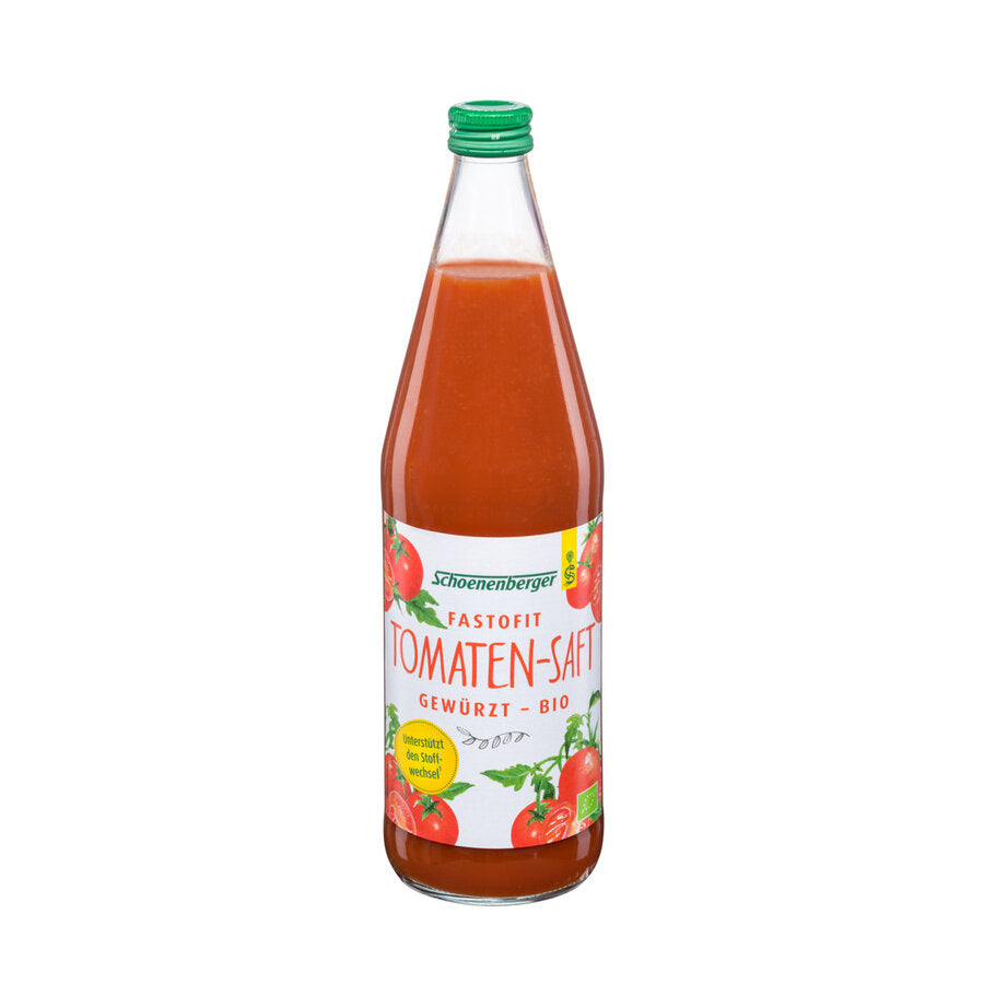Schoenenberger® FastoFit tomato juice seasoned - organic, 750ml - firstorganicbaby