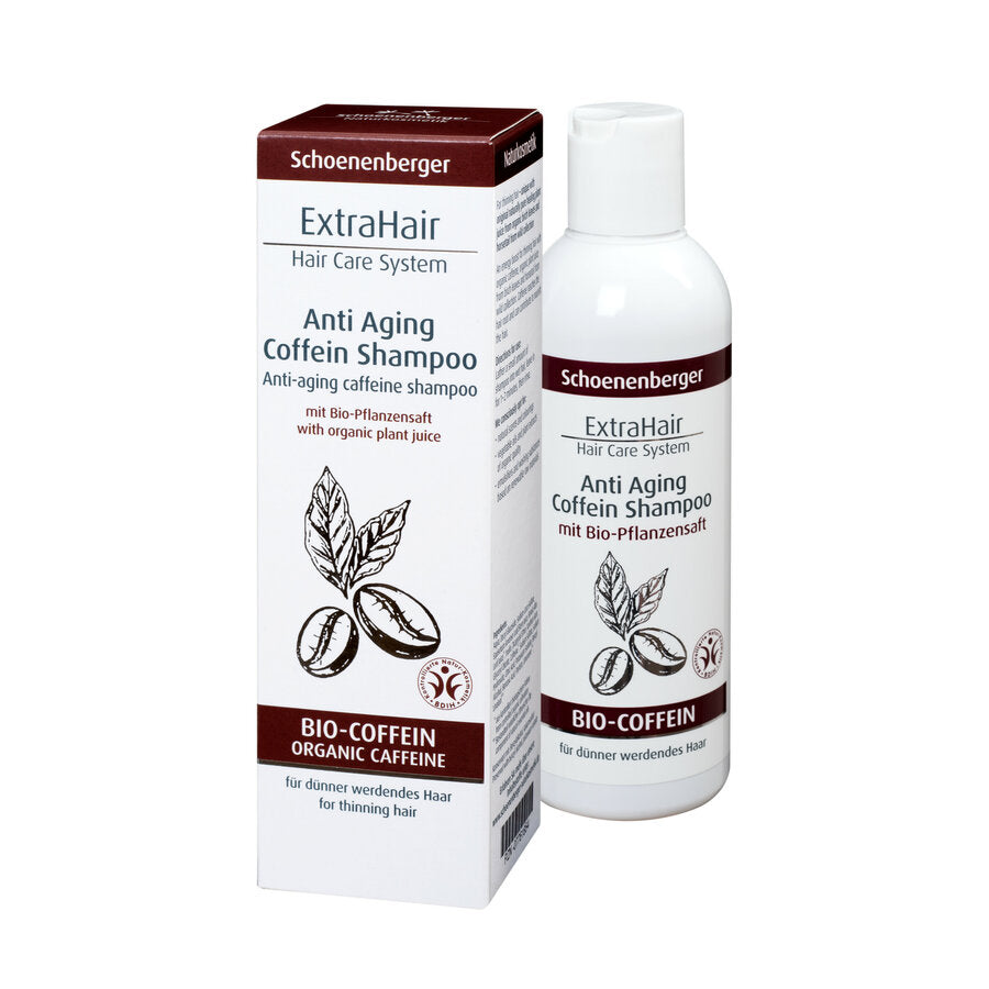 Schoenenberger® ExtraAir® Anti Aging Caffeine Shampoo, 200ml - firstorganicbaby