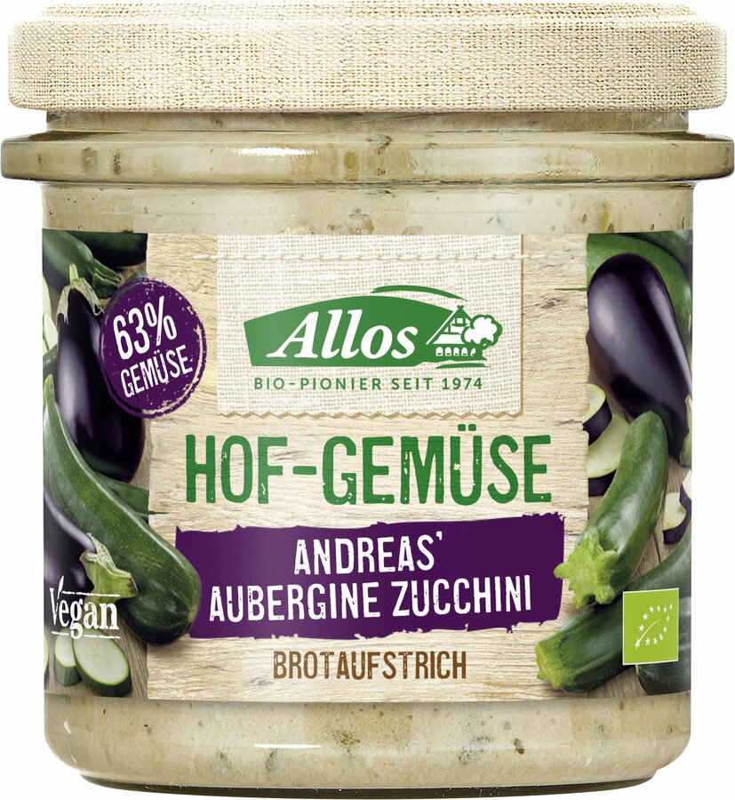 Here you will find 66% vegetables in a glass, combined from high -quality composition of zucchini and aubergine. The combination is rounded off with mint and a touch of chilli to the taste experience.