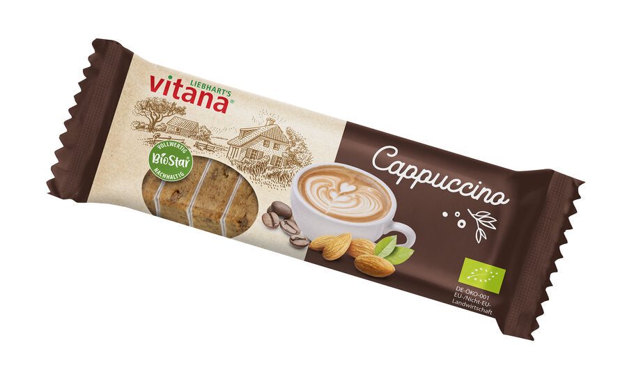 16 x Vitana organic cappuccino fruit slices, 60g