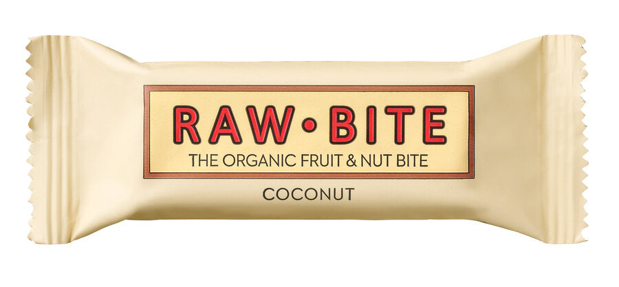 12 x Raw Bite, - Coconut, 50g