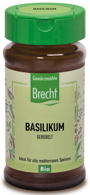 2 x Gewürzmühle Brecht Basil rubbed, 15g - firstorganicbaby