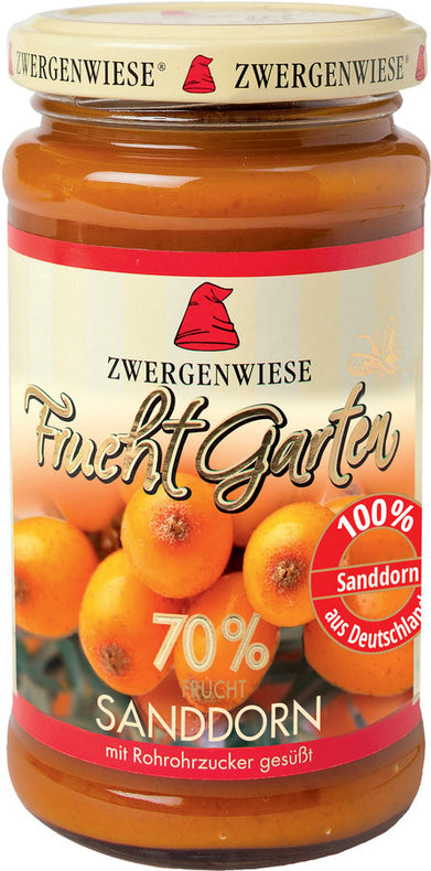 Zwergenwiese FruchtGarten Sanddorn, 225g - firstorganicbaby