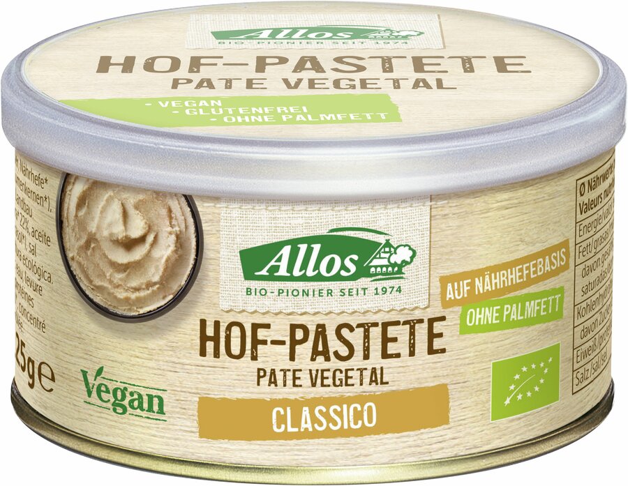 A classic pate of purely vegan, fresh ingredients.