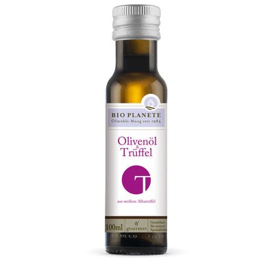 Only fresh truffles are used for the production of this fine gourmet oil. In connection with high -quality Italian olive oil, it becomes a balanced, aromatic truffle oil.