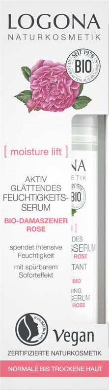 Logona Moisture Lift Active Smoothing Moisture Serum – firstorganicbaby | Gesichtsseren