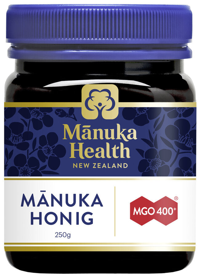Original MGO Manuka honey from New Zealand, 100 % natural, pure and certified.