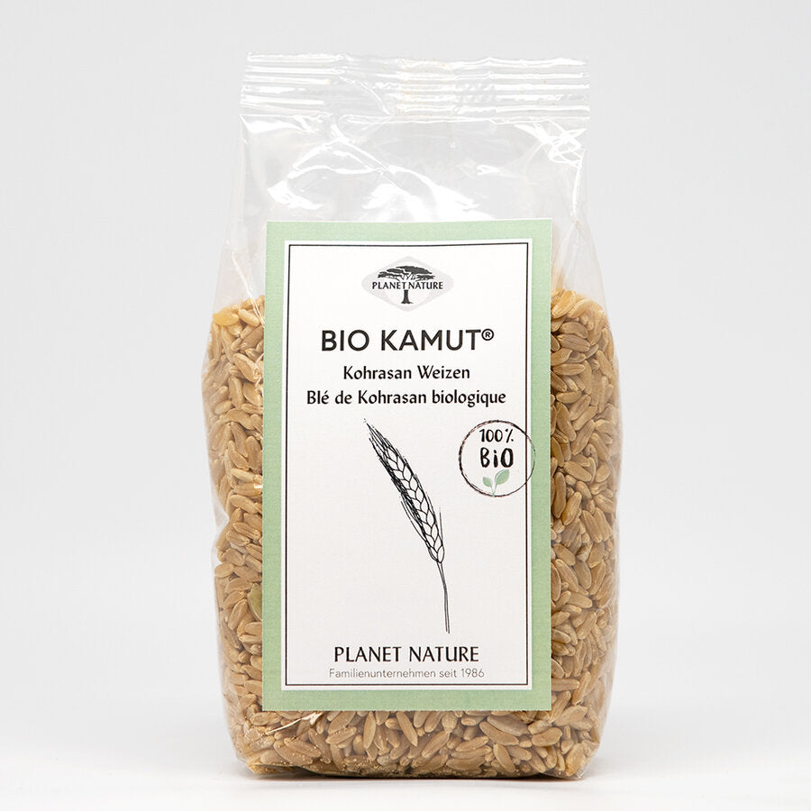 3 x Planet Nature Bio Kamut® Kohrasan wheat, 450g - firstorganicbaby