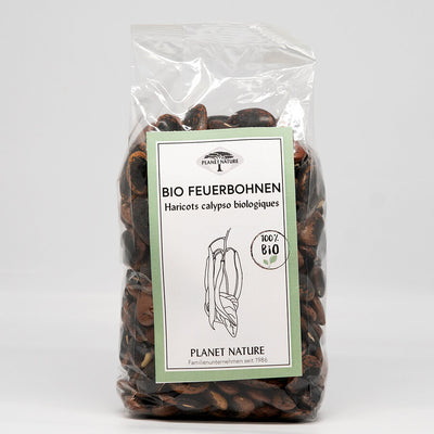 3 x Planet Nature Bio Feuerbeanen (colorful giant beans), 500g - firstorganicbaby