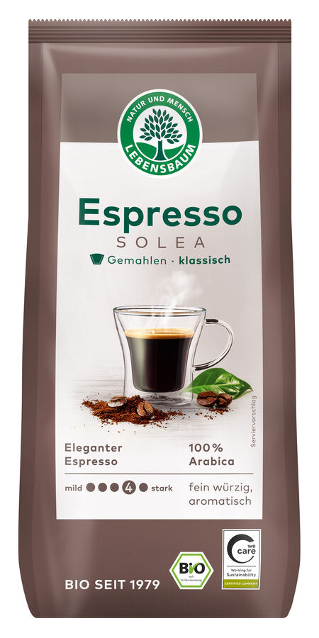 Elegant roasted espresso - finely spicy aromatic