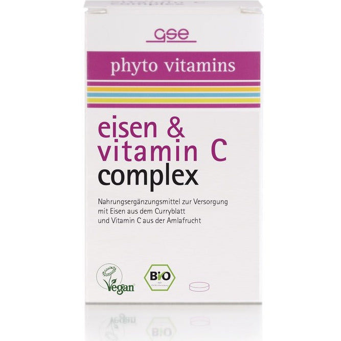 GSE Eisen & Vitamin C Complex (Bio), 60 Tabl. a 500 mg, 30g - firstorganicbaby