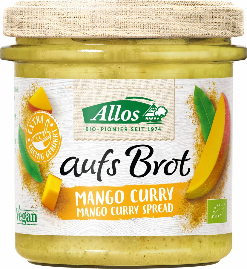 The exotic spread of mango and curry brings a fruity change on the bread.