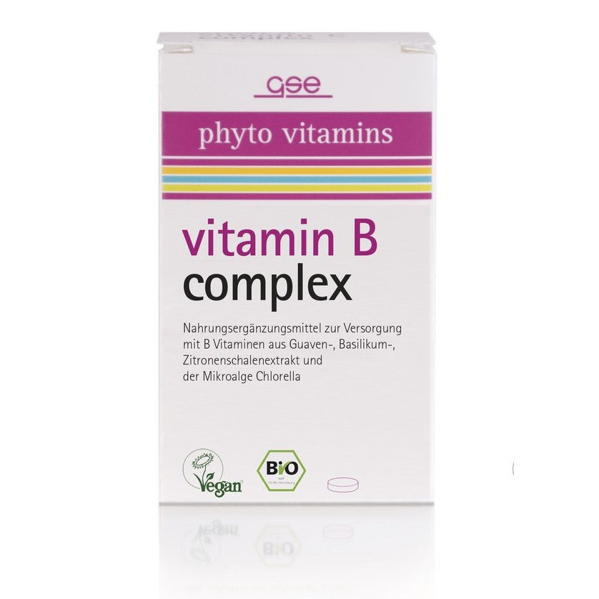 GSE Vitamin B Complex (Bio), 60 Tabl. a 500mg, 30g - firstorganicbaby
