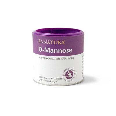 Supplementarya® D-Mannose is, like glucose, a simple sugar that naturally occurs in plants, trees and fruits. Berries such as cranberries and cranberry also contain men in small quantities.