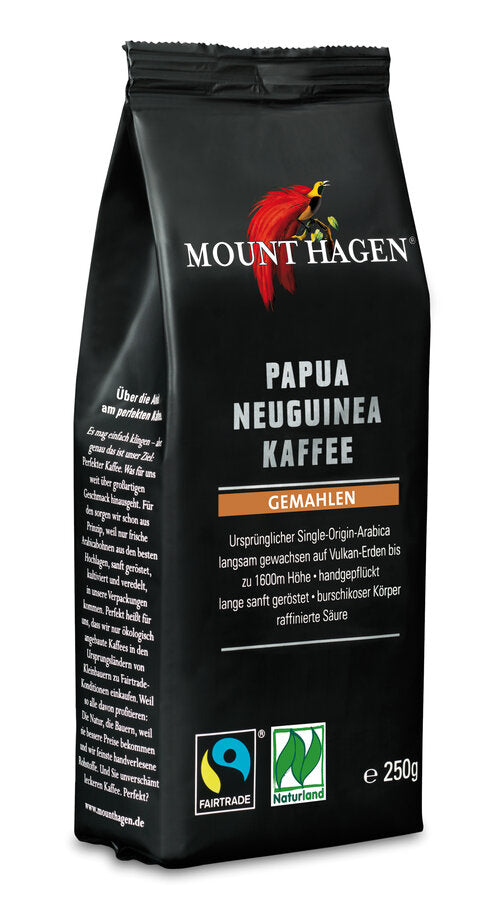 Papua Neuginea roasted coffee