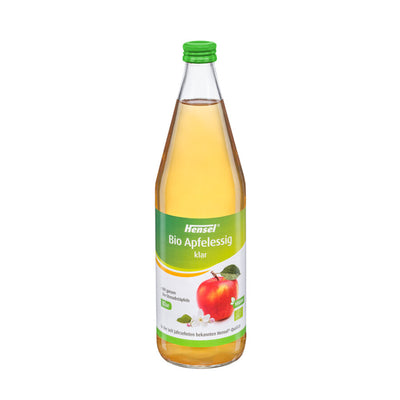 6 x Hensel® apple cider vinegar clear organic, 750ml