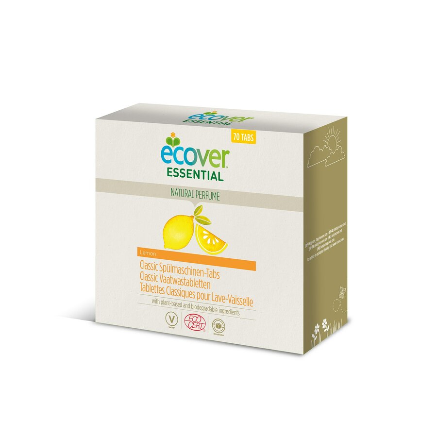 Ecover Essential Classic dishwasher tabs lemon, 1400g - firstorganicbaby