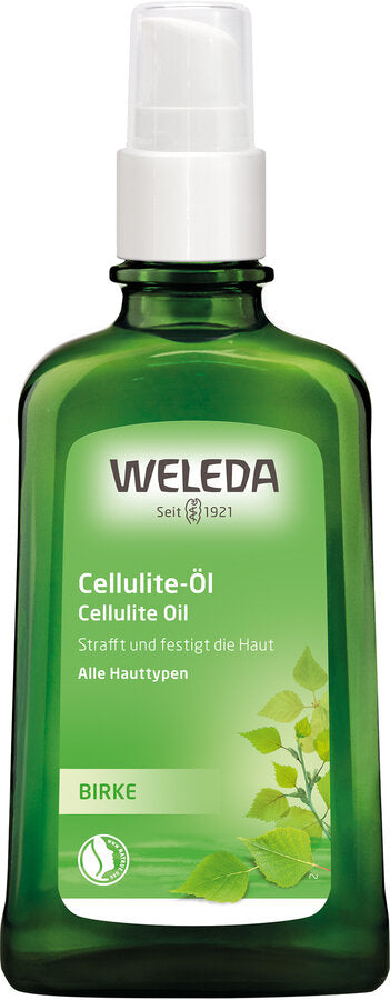 Bring yourself in shape with the Weleda Birke Cellulite oil. The firing oil convinces the women concerned, because it became the most successful product introduction on the natural cosmetics market 2004.* Through regular massages with the pleasantly tart-freshly fragrant oil, in conjunction with balanced diet and sport: If the skin gains new power, the complexion appears The skin becomes visibly smooth and measurable. Dermatological tests confirm the effectiveness of the Birken CE