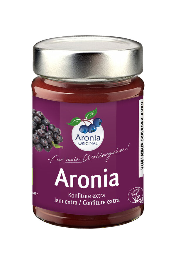 Are you looking for pure Aronia confectioners taste with whole fruits? Then you can't avoid this high -quality jam. A pleasure as a spread and too fine game sauces. Try, enjoy and report on your experiences!