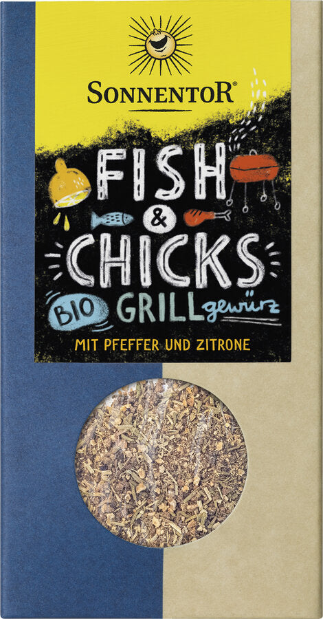 2 x Sonnentor Fish & Chicks grill spice, 55g - firstorganicbaby