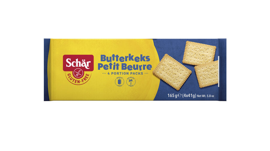 3 x Schär butter biscuit, 165g - firstorganicbaby