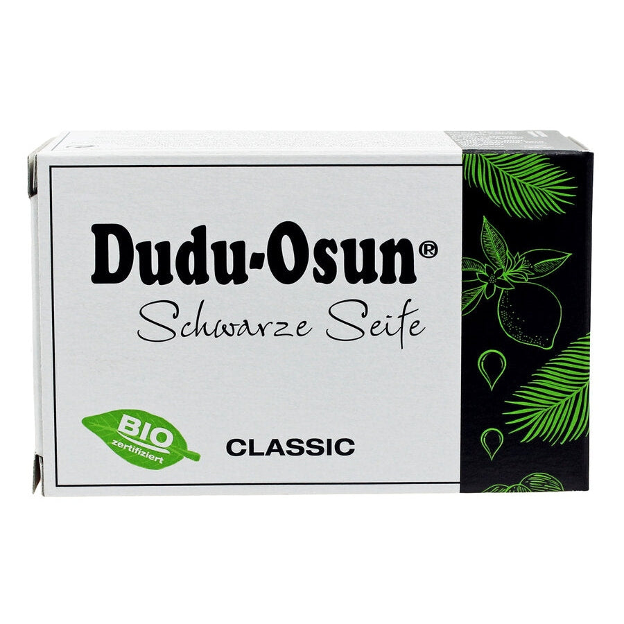 Dudu-Osun®, the original black soap, is produced fairly and sustainably and she is an all-rounder. For example for the daily full-body cleaning of skin and hair, for a facial mask and even as a shaving soap. The Dudu Osun® is 100 % biodegradable. It can also be used without hesitation for outdoor fans for personal hygiene in rivers and lakes ... The high-quality natural soap is still being produced in a traditional way.