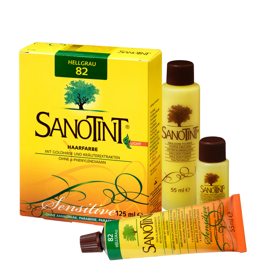 Sanotint® hair color sensitive No. 82 light gray, 125ml - firstorganicbaby