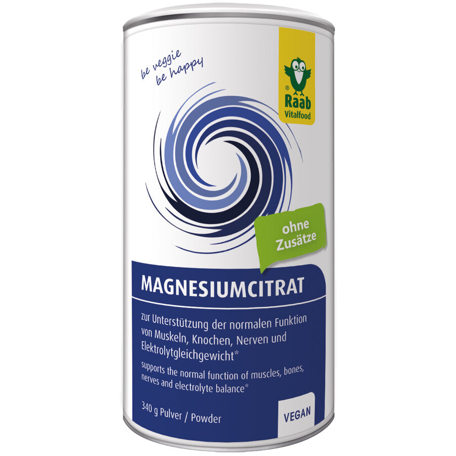Magnesium contributes: • To normal muscle function • To a normal function of the nervous system • To a normal psychological function • To maintain normal bones and teeth • For a normal energy metabolism • For reducing fatigue and fatigue • On the electrolyte equilibrium magnesium citrate is an organically bound form of the magnesium.