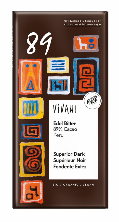 High-proof chocolate made of peruanic noble cocoa. As a special gourmet highlight, the variety is refined with coconut blossom sugar. This gives it a slightly caramel note.