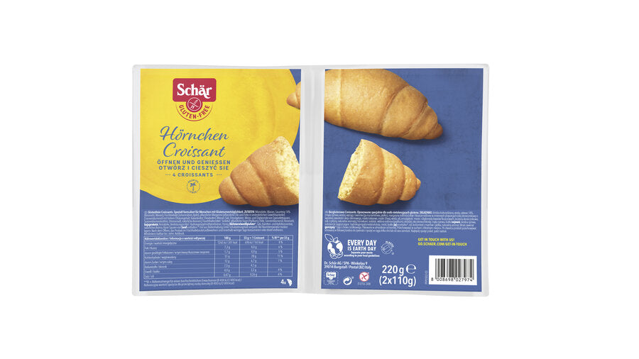 3 x Schär Croissant, 220g - firstorganicbaby