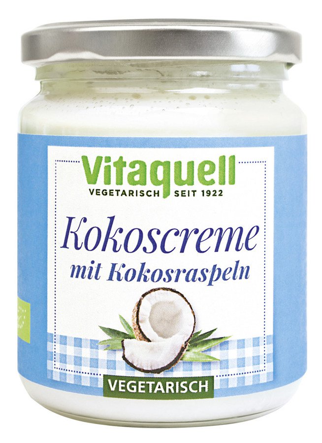 Vitaquell Kokos-Nuss-Creme Bio, 250g - firstorganicbaby
