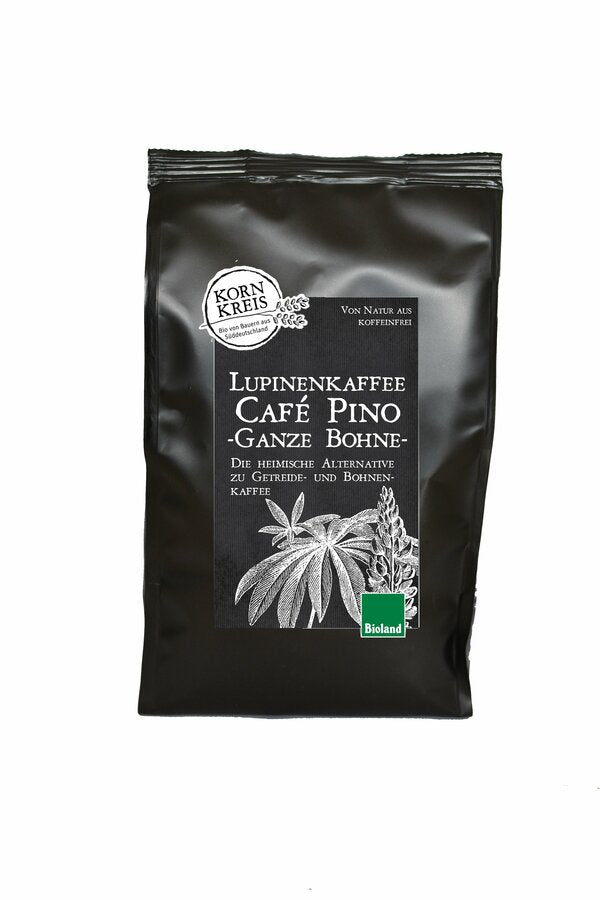 The Café Pino is our most popular product. For us, lupine coffee is the best domestic alternative to bean coffee that is aromatic, gluten and caffeine-free. We are particularly proud of our many years of experience in lupine coffee. Lupine coffee is the optimal alternative to grain and bean coffee. - aromatic and full -bodied taste - gentle long -term floating - naturally caffeine and gluten -free - domestic product, which natural resources and
