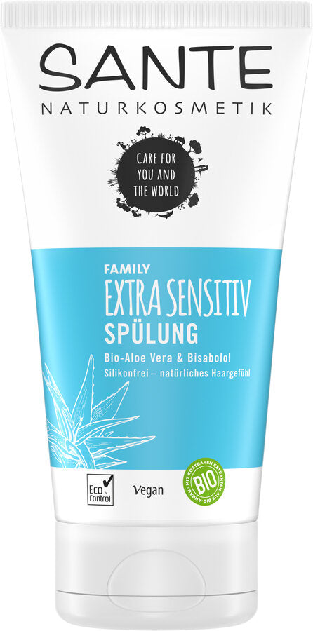 "Extra mild care for moisture, smoothness & delicate shine. Protects the hair from drying out. Very easy to comb, without complaining. The hair structure strengthens. Purely natural, gentle fragrance. Bio-aloe vera: known for its soothing & moisturizing effect. "