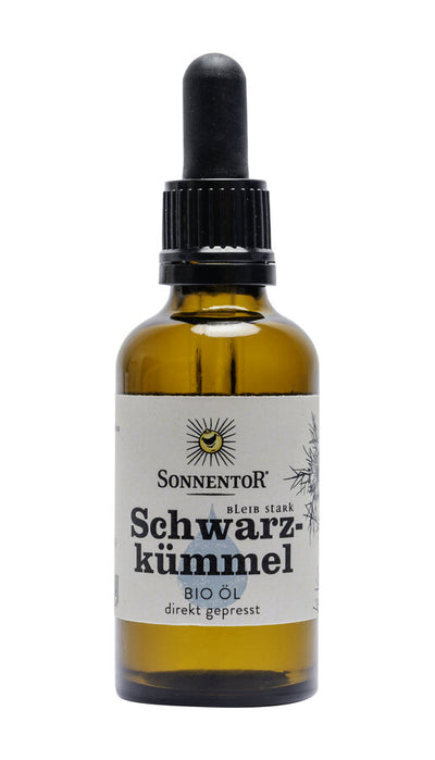 2 x Sonnentor black cumin oil, 50ml - firstorganicbaby