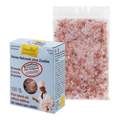 2 x Naturgut crystal salt granules for salt mill, 250g - firstorganicbaby